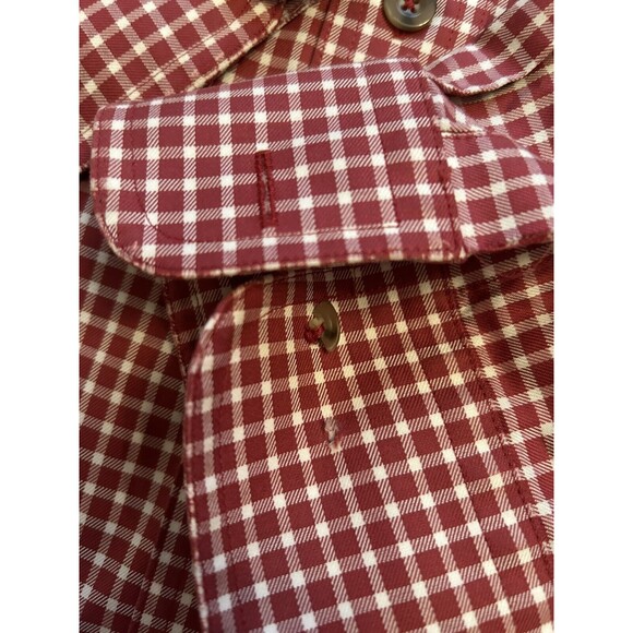 Cabelas Outifitter Series Red 3XL Tall Red Flannel, Small Defect on Left Wrist - Picture 5 of 6